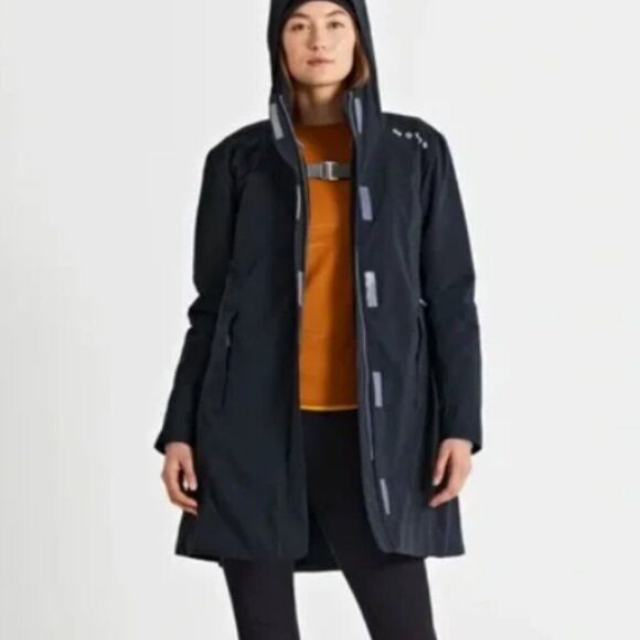 OROS Orion Carbon Hooded Parka Jacet Black Size Large - Picture 1 of 15